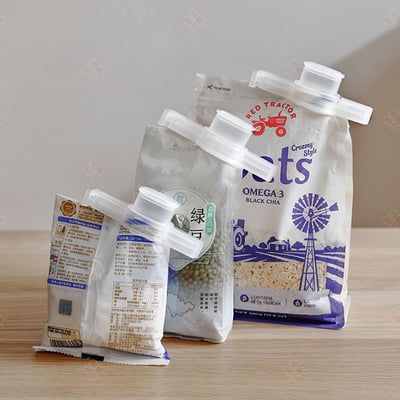 日式帶蓋食品封口夾 Sanada3