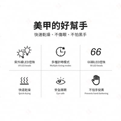 速乾美甲凝膠燈 280W3