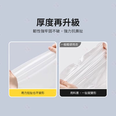 EVA時尚加厚雨衣7