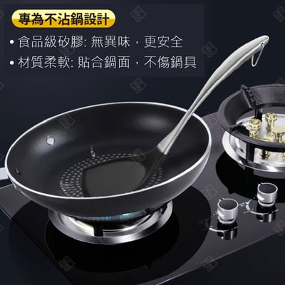 不鏽鋼矽膠鍋鏟6