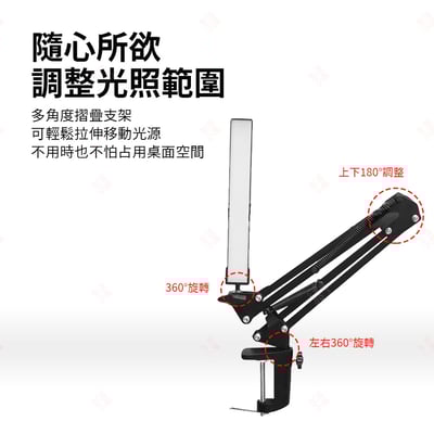 Mini LED護眼檯燈 夾座款6