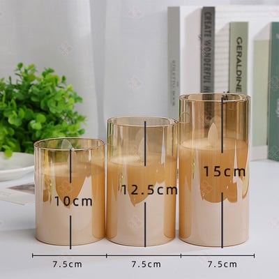 浪漫LED電子蠟燭套組10