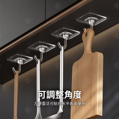 透明多功能掛鈎 Hayan海迎6
