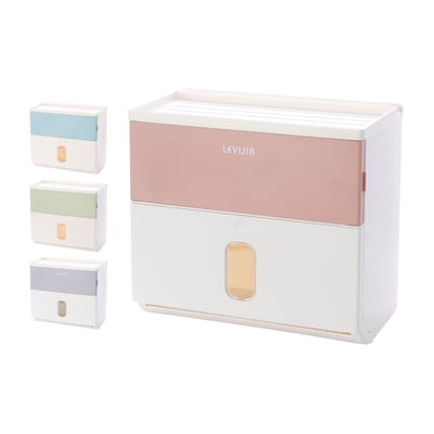 多功能雙層衛生紙盒1