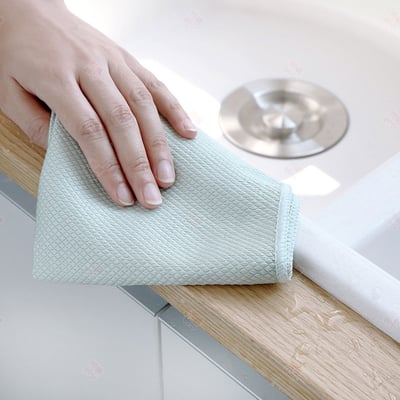 纖維魚鱗抺布 三件組4