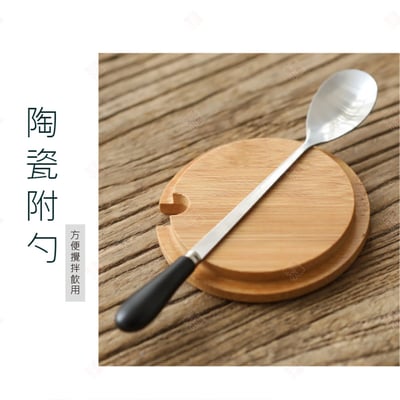 木柄陶瓷馬克杯 情侶杯5