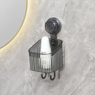 壁掛式吸盤置物架12