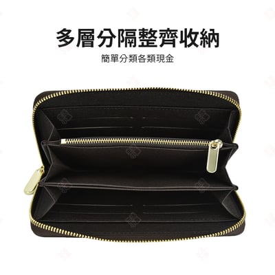 十字紋皮製零錢包6