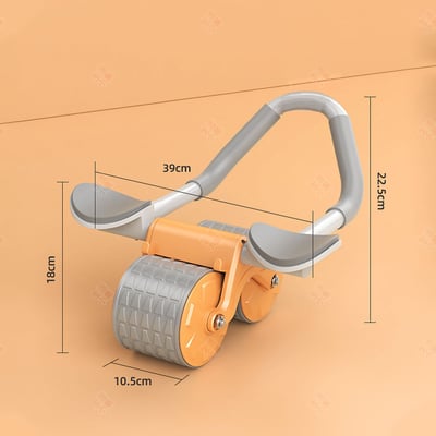 自動回彈健腹輪10