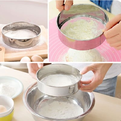 不鏽鋼60目麵粉篩9