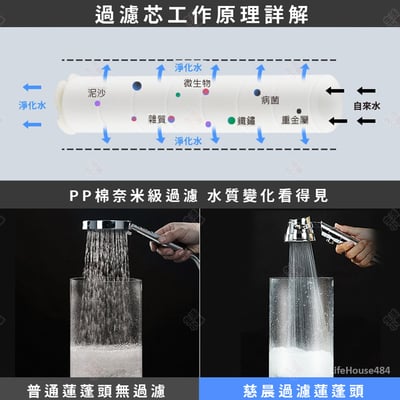 增壓過濾式蓮蓬頭8