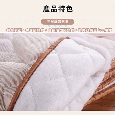 長版純棉防燙手套9