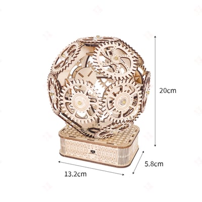 動態齒輪球立體拼圖10