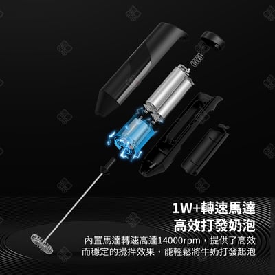 電動拉花奶泡棒 KLT科力通3