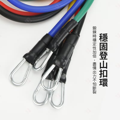 乳膠拉力繩套組7