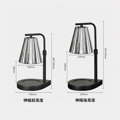 復古玻璃融蠟燈10