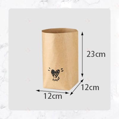 可水洗牛皮收納袋12