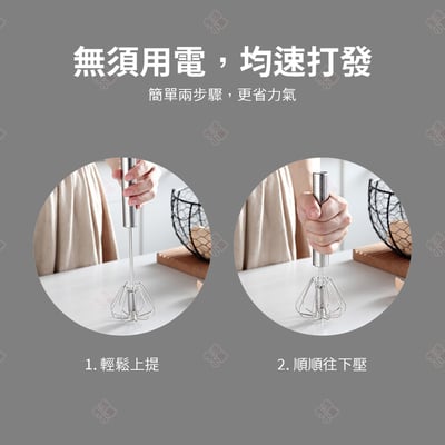 不鏽鋼半自動打蛋器8