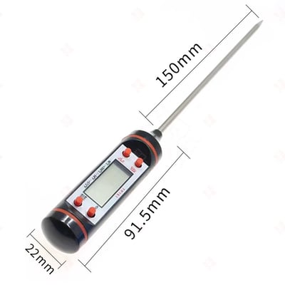 探針式食品電子溫度計10