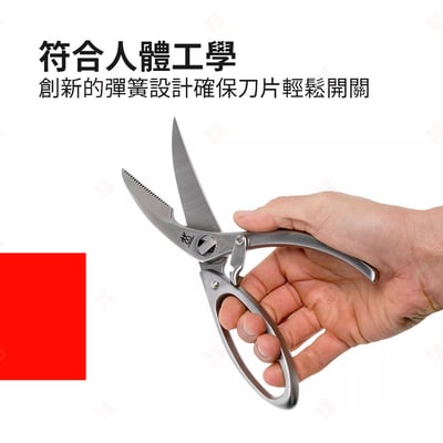 家禽剪 ZWILLING德國雙人牌7