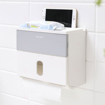 多功能雙層衛生紙盒14