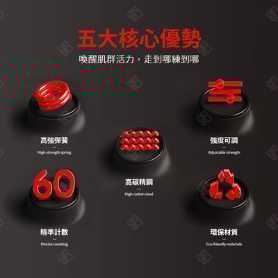 專業款可調計數握力器3