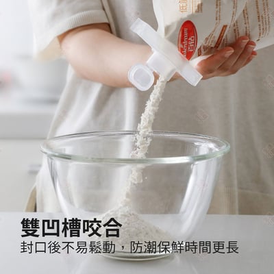 日式帶蓋食品封口夾 Sanada6