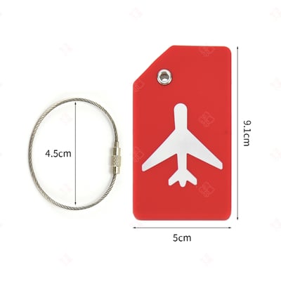 矽膠行李箱掛牌10