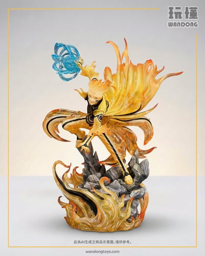 【十年百忍】鳴人 九尾模式 1:91