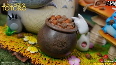 【龍喵】吃橡果的龍貓7