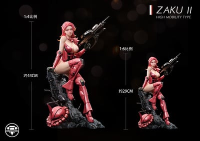 【鑽石】1/6 扎古機娘 小姐姐系列10