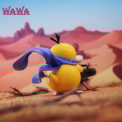 【WAWA】加特林可達鴨5