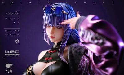 【Puffer】雷電將軍 WRC賽車女郎6