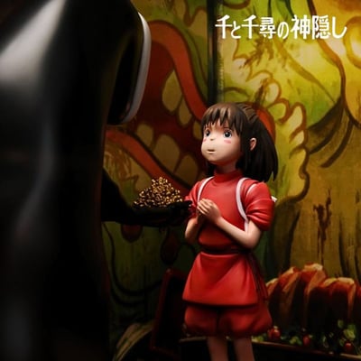 【神隱】手握系列 千尋 無臉男相伴版6