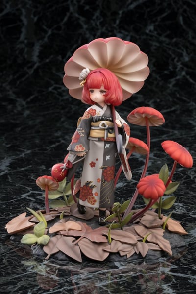 【逆轉】紫紅小皮傘 菇娘系列 No.6 紅蓋小皮傘9