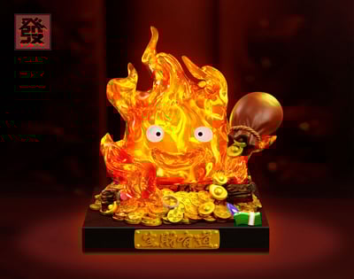 【發工作室】招財卡西法家居擺件2