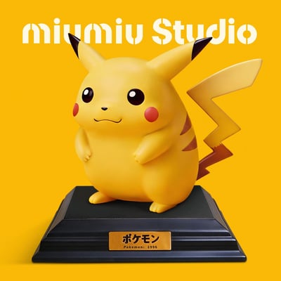 【Miumiu】皮卡丘 懷舊掌機形象2