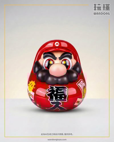 【SENZII千紙 + 超級達摩SuperDaruma】《福入》1