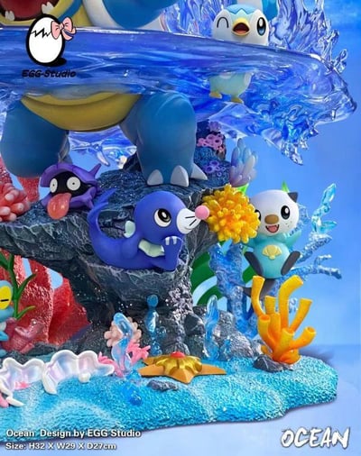 【EGG】海洋水箭龜 全家桶4
