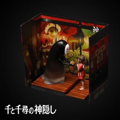 【神隱】手握系列 千尋 無臉男相伴版3