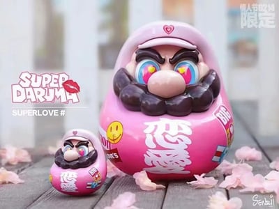 【SENZII千紙 + 超級達摩SuperDaruma】超級達摩8