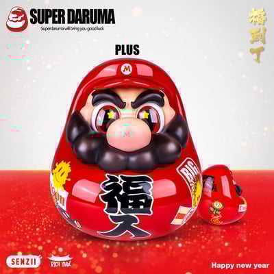 【SENZII千紙 + 超級達摩SuperDaruma】《福入》3