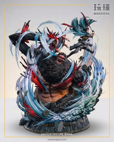 【HERTZ】兵長砍猴2.0 里維 阿卡曼 vs 吉克 獸之巨人1