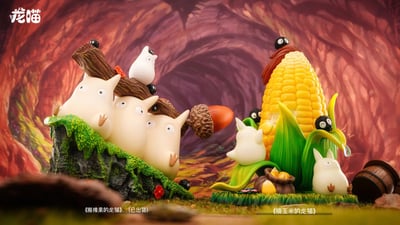 【龍喵】摘玉米的龍貓8