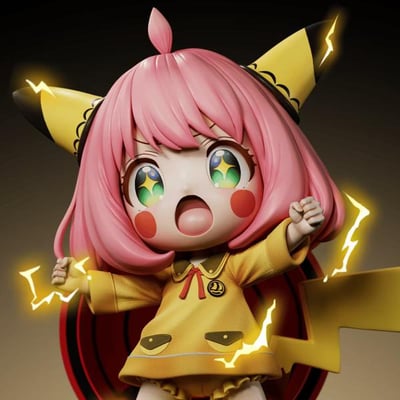 【迷圖】皮卡丘安妮亞3