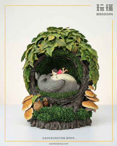 【神隱】龍貓樹洞裡的小憩1