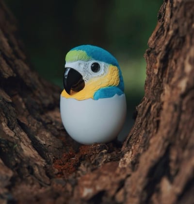 【搗搗蛋】鸚鵡不倒蛋9