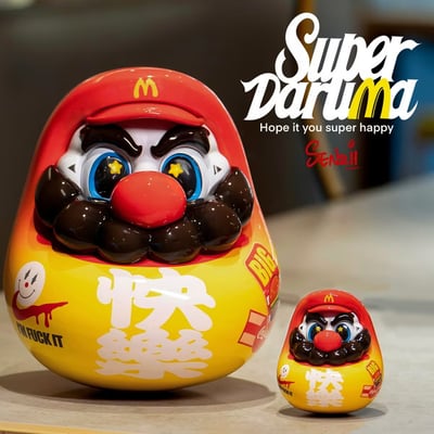 【SENZII千紙 + 超級達摩SuperDaruma】超級達摩2
