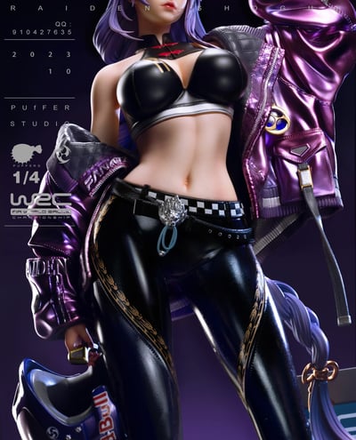 【Puffer】雷電將軍 WRC賽車女郎4