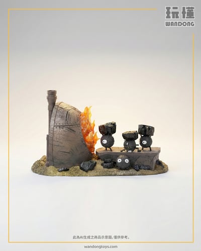 【稻草人】搬運的煤球精靈1